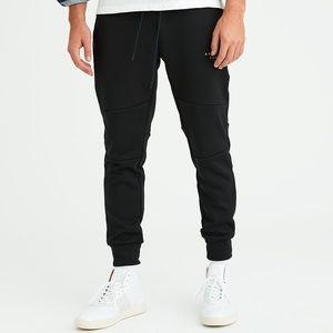 ae gridback fleece jogger pant